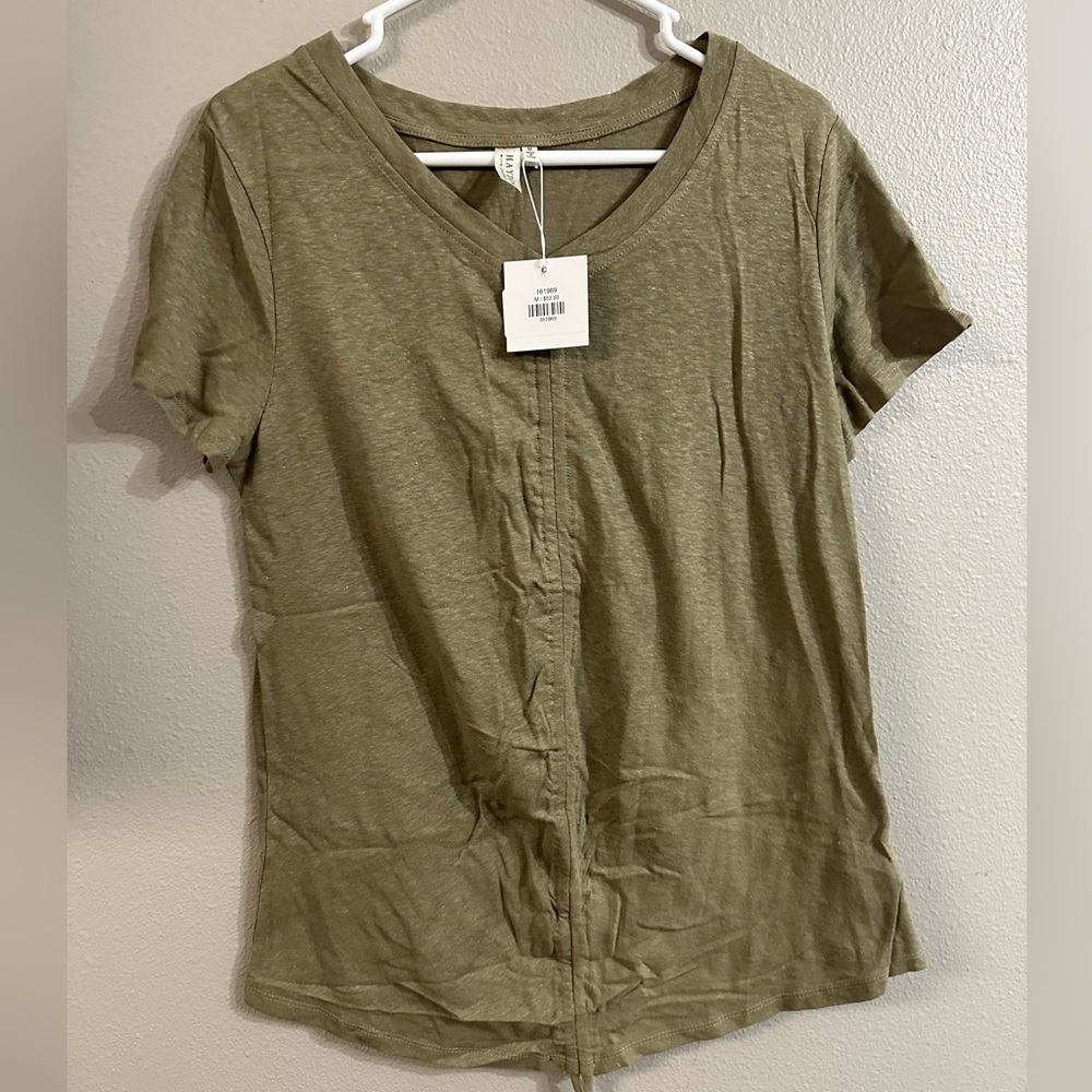 Hayden Green Short Sleeve Women's Tee